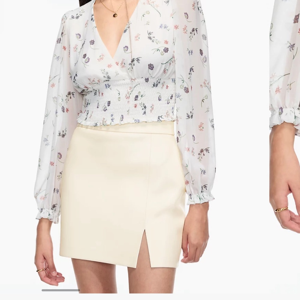 Patio Aritzia Wilfred Skirt Birch 4